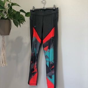 UNDER ARMOUR - Grey Heat Gear Leggings